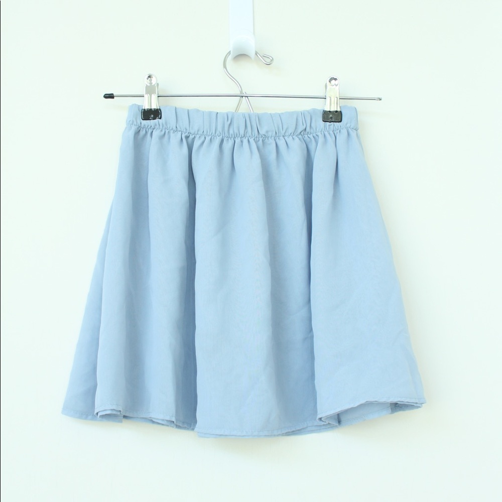 Light Blue Brandy Melville Skirt